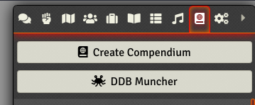 muncher button location