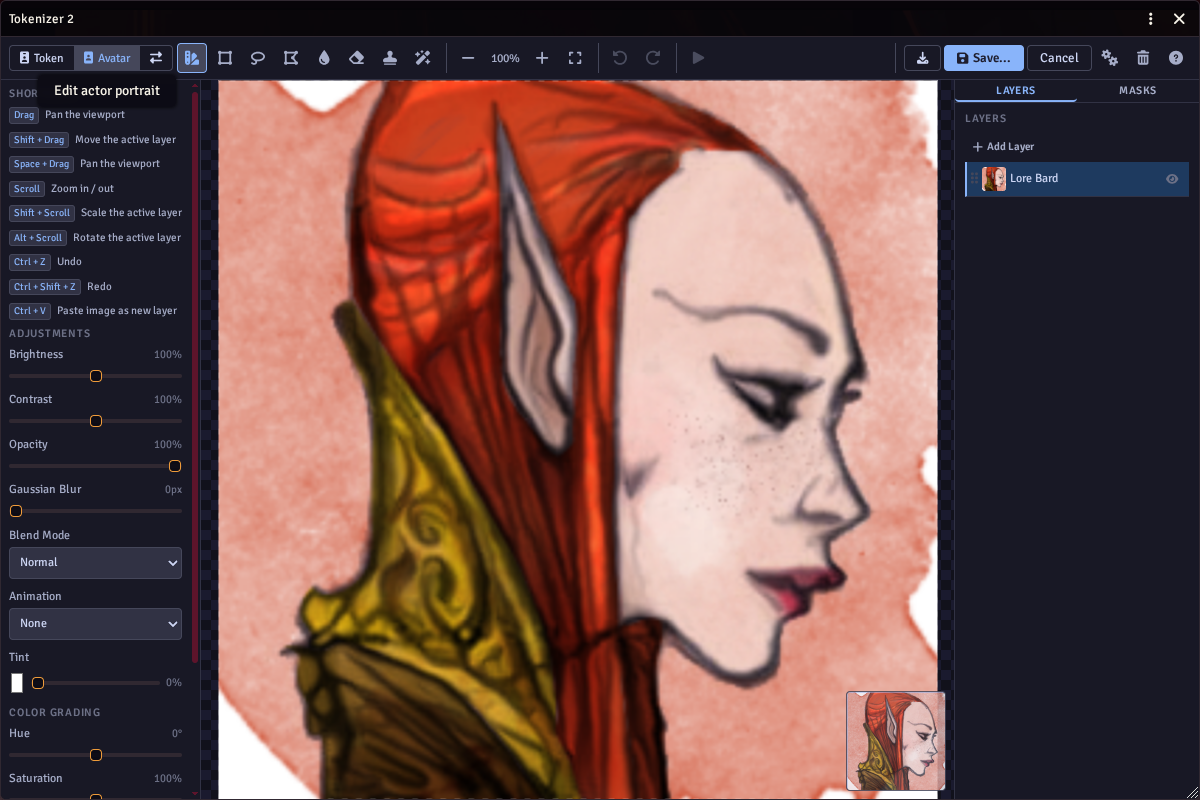 Avatar mode