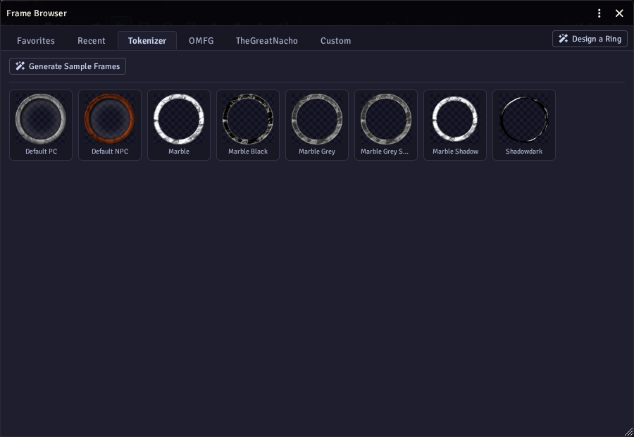 The Frame Browser