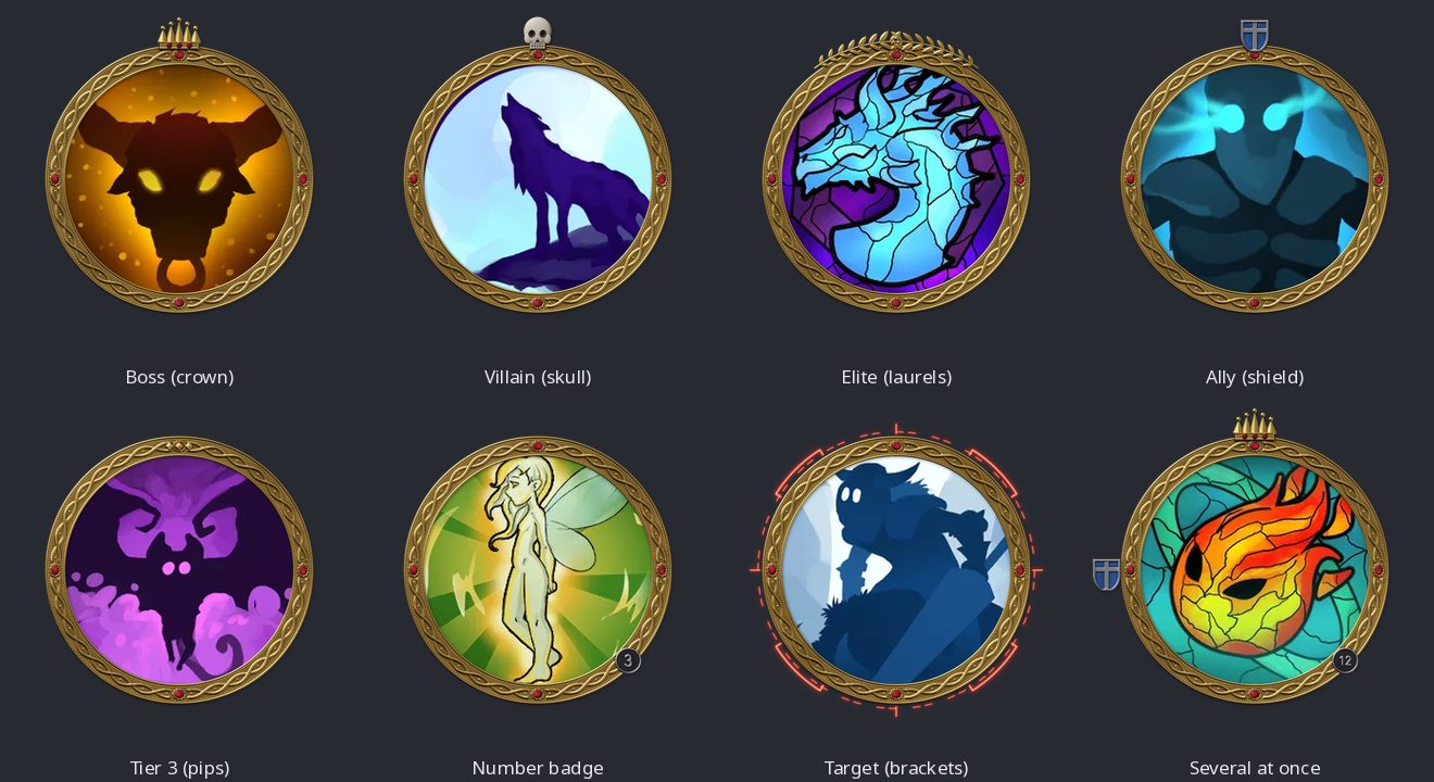 The ornaments